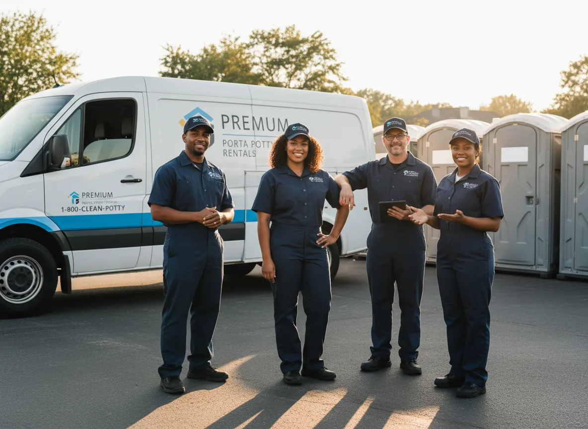VIP Portable Toilets company in Whittington, IL